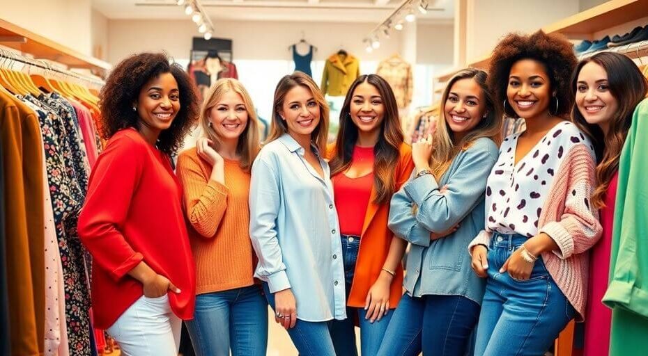 Ideias de Reels para loja de roupas femininas