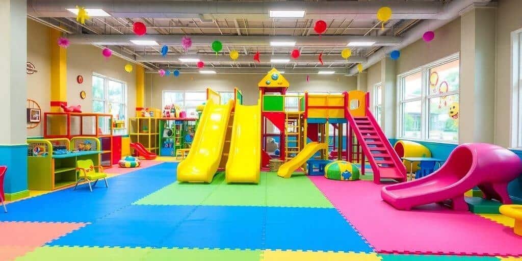 Loja com espaço recreativo