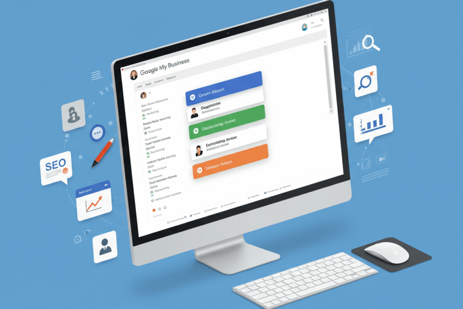 Como usar palavras-chave do painel do Google Meu Negócio