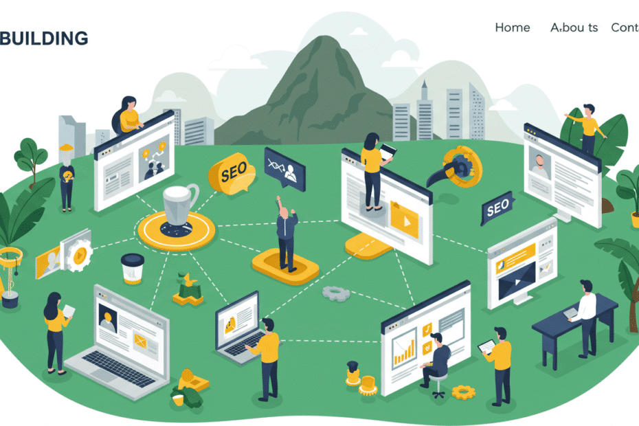 Serviços de link building no Brasil