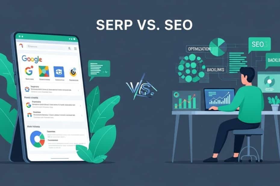 SERP vs SEO