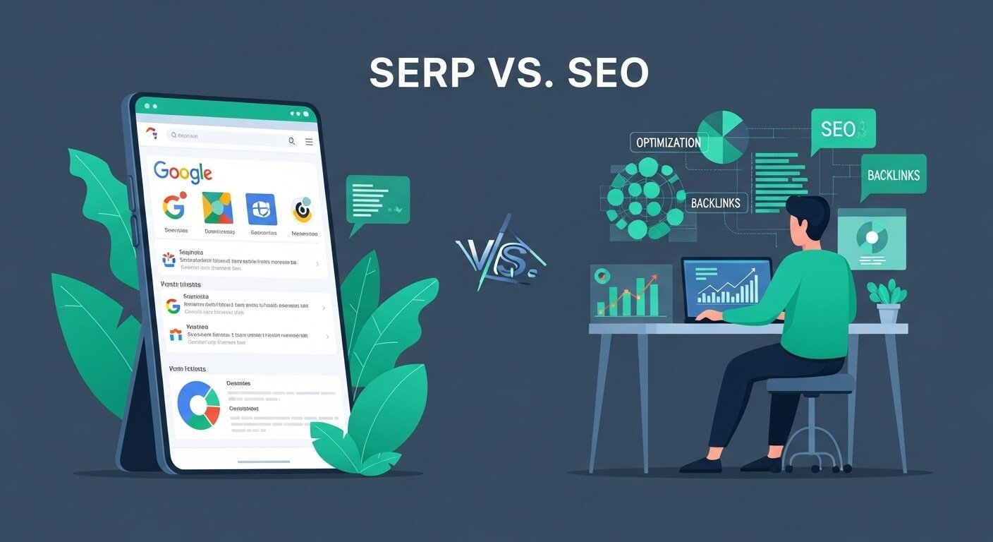 SERP vs SEO: Como as SERPs impactam seu tráfego? SERP vs SEO