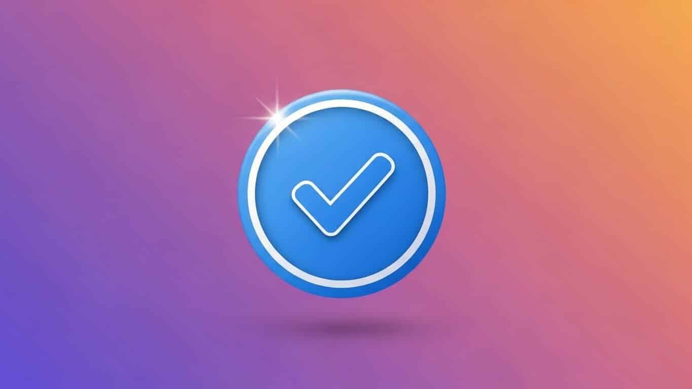 Selo verificado no Instagram