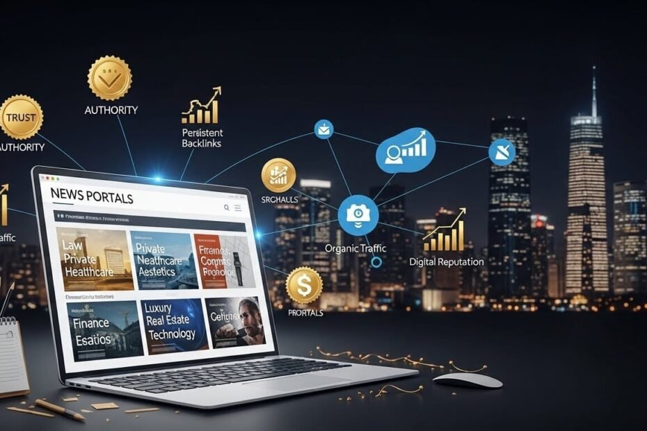 Portais de notícias para nichos de alta margem e baixa confiança