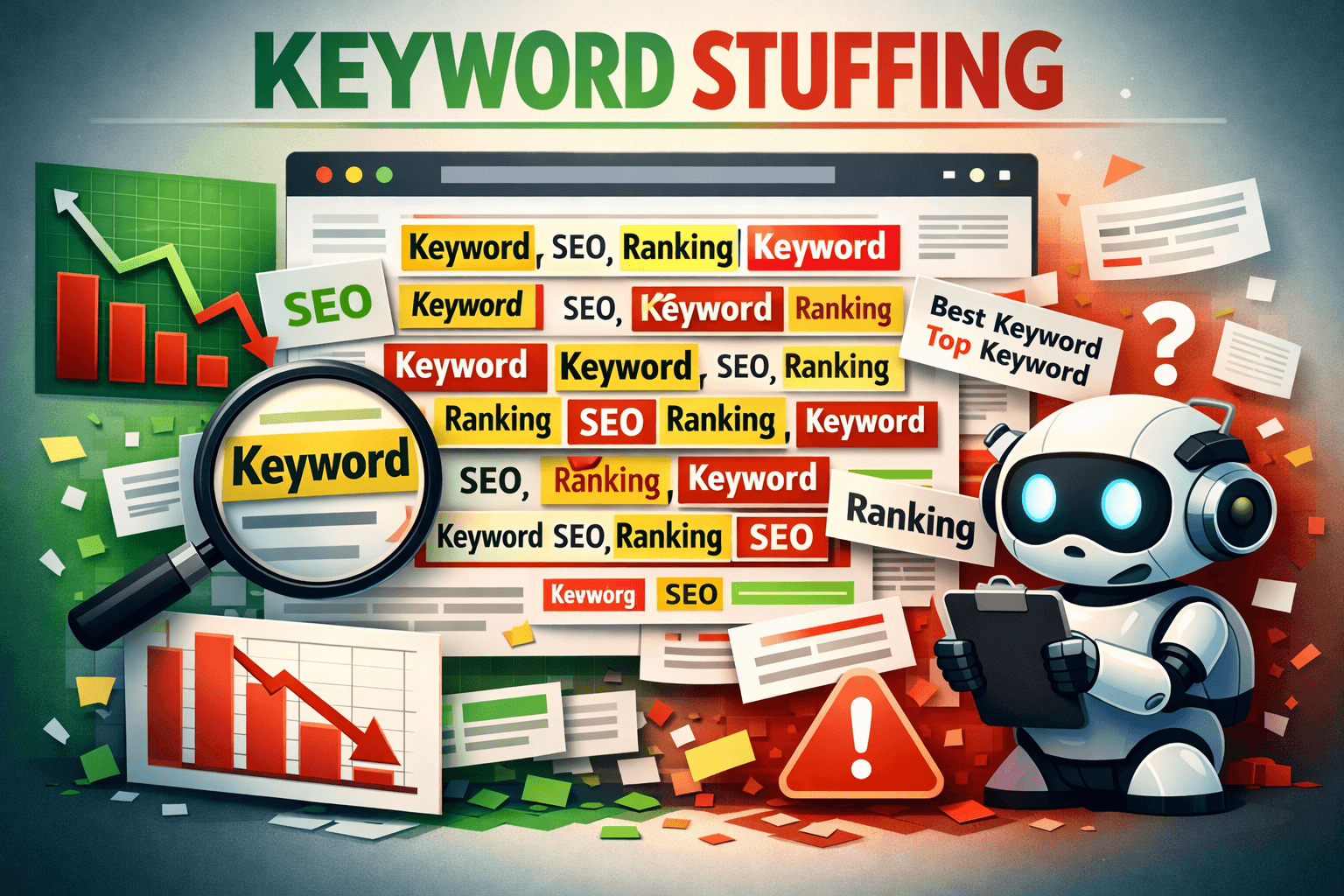 Keyword stuffing nos títulos