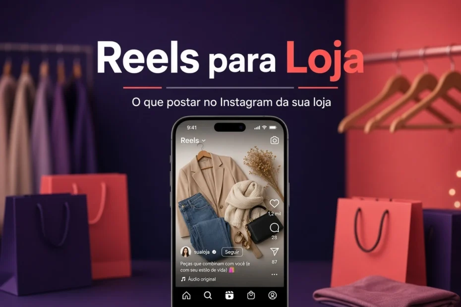 O que escrever em-Reels de loja para redes sociais